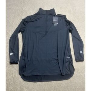 Veil Spark Sweatshirt‎ Women's XL Black Long Sleeve Pullover 1/4 Zip Performance